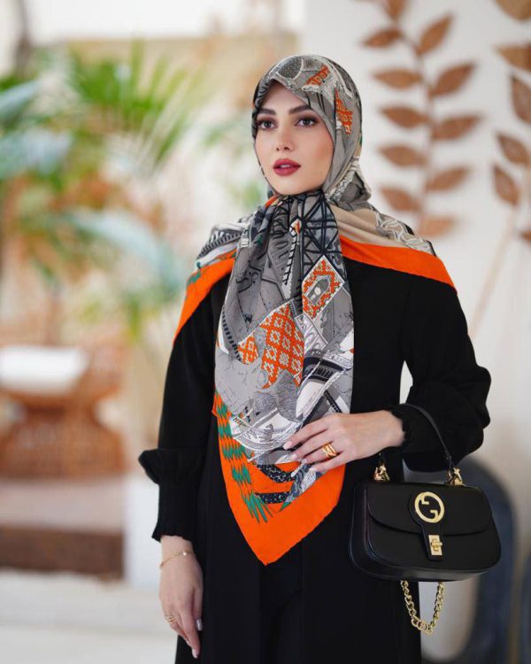 روسری ابریشم توییل Ti002