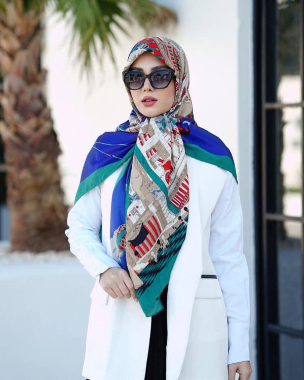 روسری ابریشم توییل Ti003
