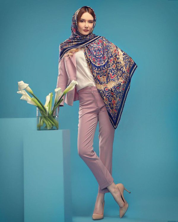 روسری نخی خاتون hn001
