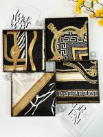 روسری ابریشم ژاکارد ak005