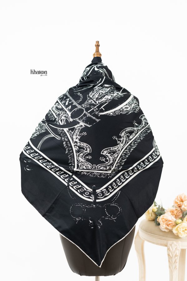 روسری ابریشم توییل TH032