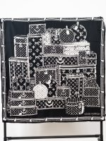 روسری ابریشم توییل TH036