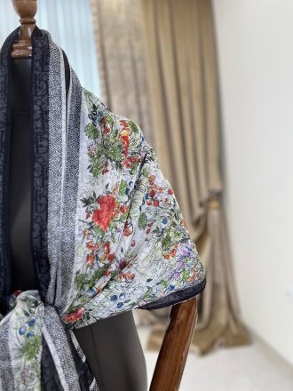 شال حریر دورو مجلسی sh001