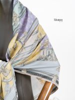 روسری ابریشم توییل TH033