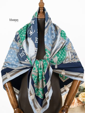 روسری ابریشم توییل TH034