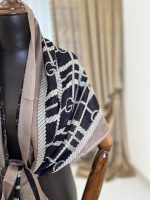 شال حریر دورو مجلسی sh002