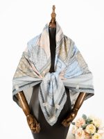 روسری ابریشم توییل TH038