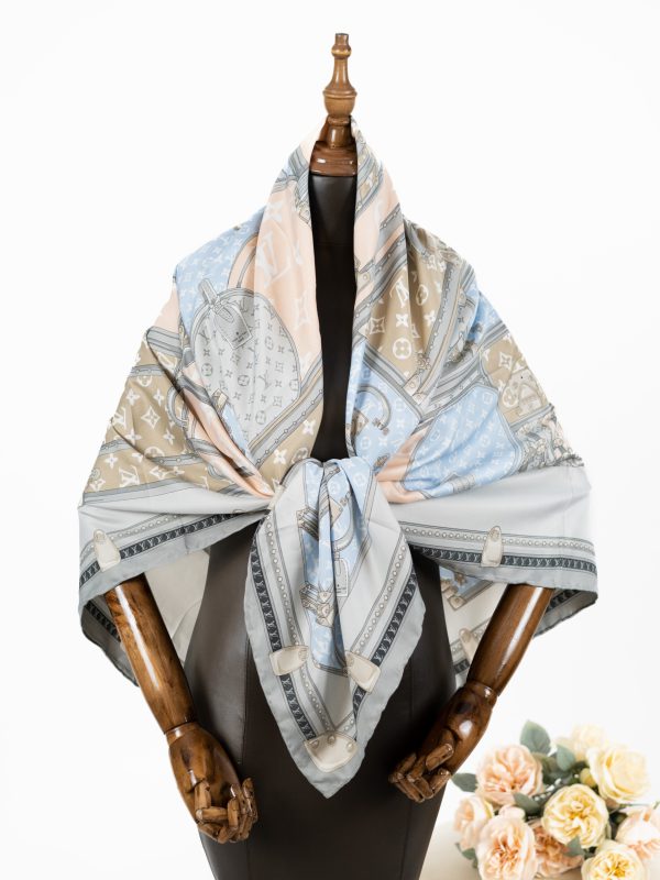 روسری ابریشم توییل TH038