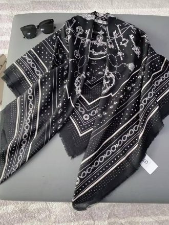 روسری سیا اسکارف si015