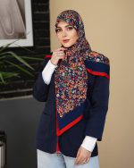 روسری سیا اسکارف ni016