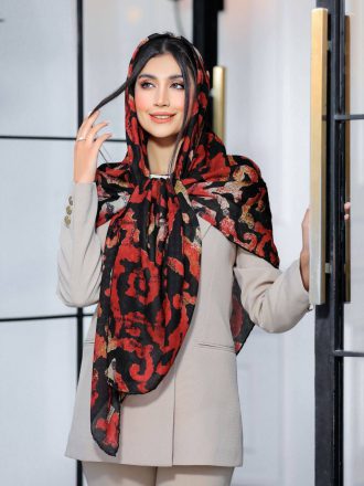 روسری نخ حریر ni018