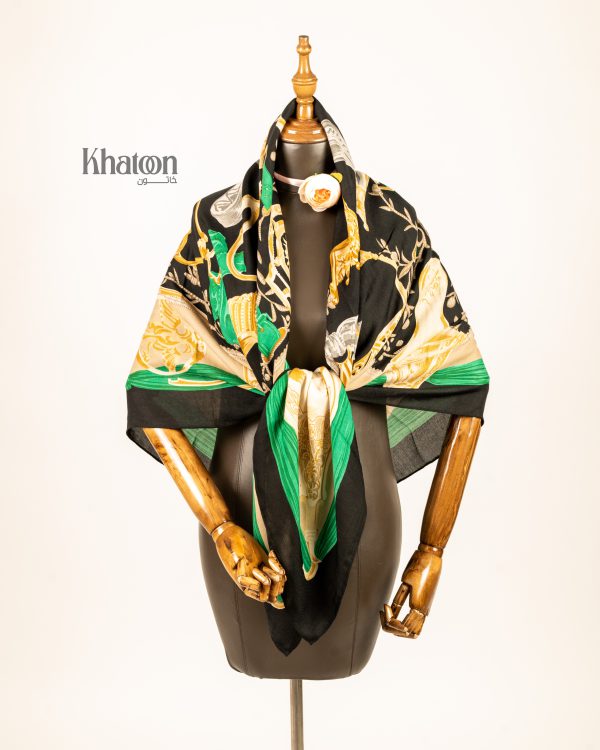 روسری نخ کشمیر وارداتی ph001