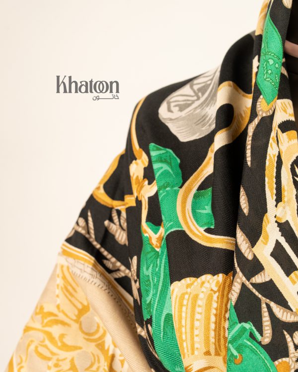 روسری نخ کشمیر وارداتی ph001