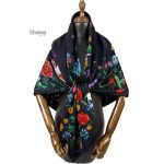 روسری ابریشم اورجینال hd009