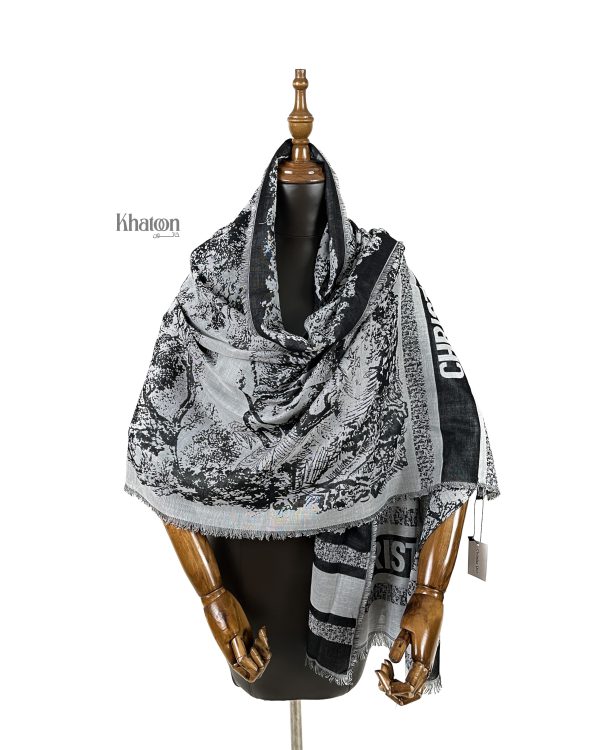 شال نخ کشمیر دیور sh010