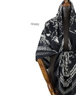 روسری ابریشم ژاکارد jc053