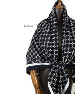 روسری ابریشم ژاکارد jc050