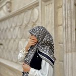 روسری ابریشم اورجینال hd011