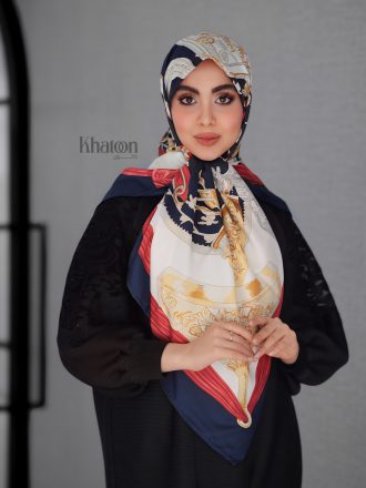 روسری ابریشم توییل TH061