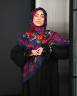 روسری سیا اسکارف si044