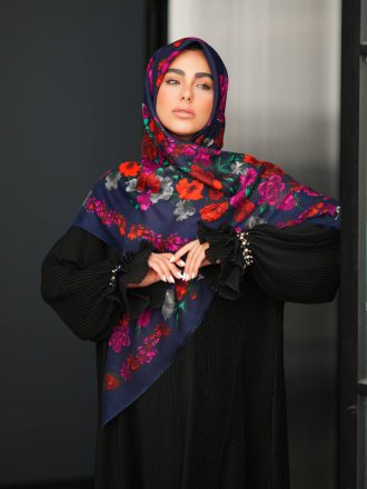 روسری سیا اسکارف si044