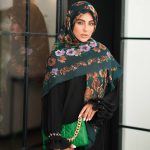 روسری سیا اسکارف si041