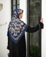 روسری سیا اسکارف si042