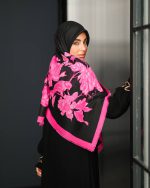 روسری سیا اسکارف si040