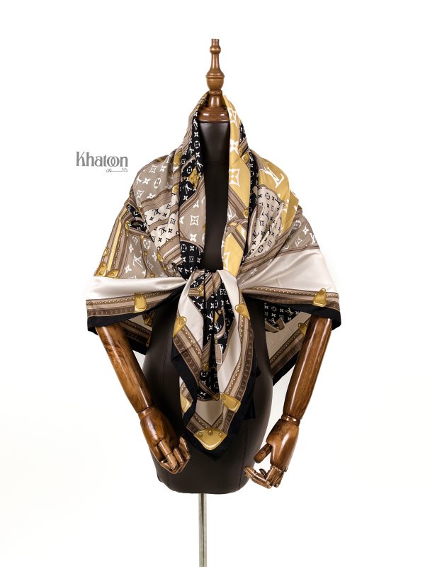 روسری ابریشم توییل TH063