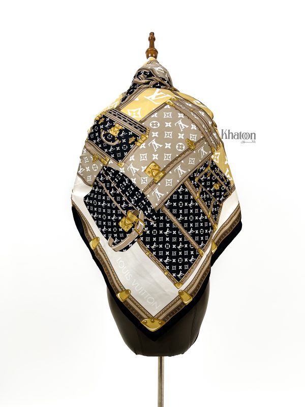 روسری ابریشم توییل TH063