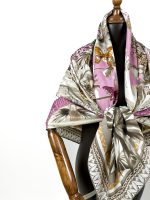 روسری ابریشم توییل TH060