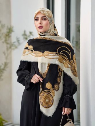 روسری نخی وارداتی nv007