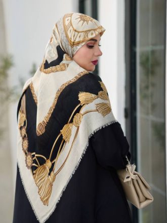 روسری نخی وارداتی nv007