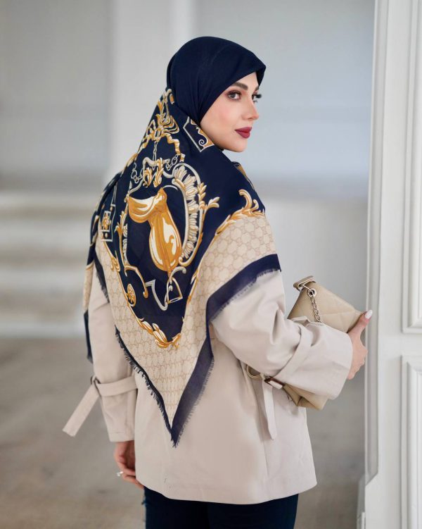 روسری نخی وارداتی nv009