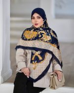 روسری نخی وارداتی nv009