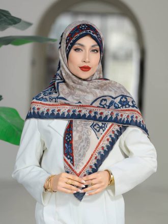 روسری نخ حریر ni044
