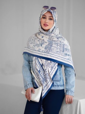 روسری نخی سیتی c002