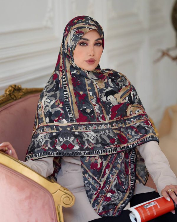 روسری نخ گارزا h005