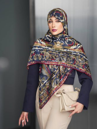 روسری نخ گارزا h001