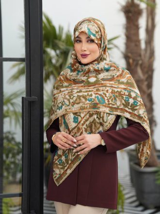 روسری نخ گارزا h003