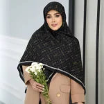 روسری نخی کشمیر چهارفصل ni90