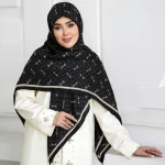 روسری نخی کشمیر چهارفصل ni91