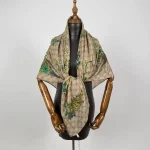 روسری نخ کشمیر وارداتی ge001-1