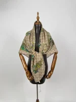 روسری نخ کشمیر وارداتی ge001-1