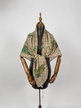 روسری نخ کشمیر وارداتی ge001-1