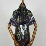 روسری نخ کشمیر وارداتی ge004-1