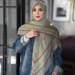 روسری نخ پنبه وارداتی si1118