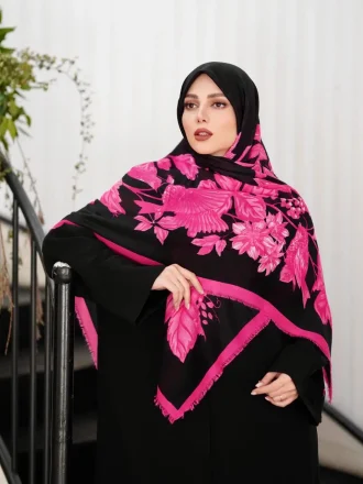 روسری نخ پنبه وارداتی si1119