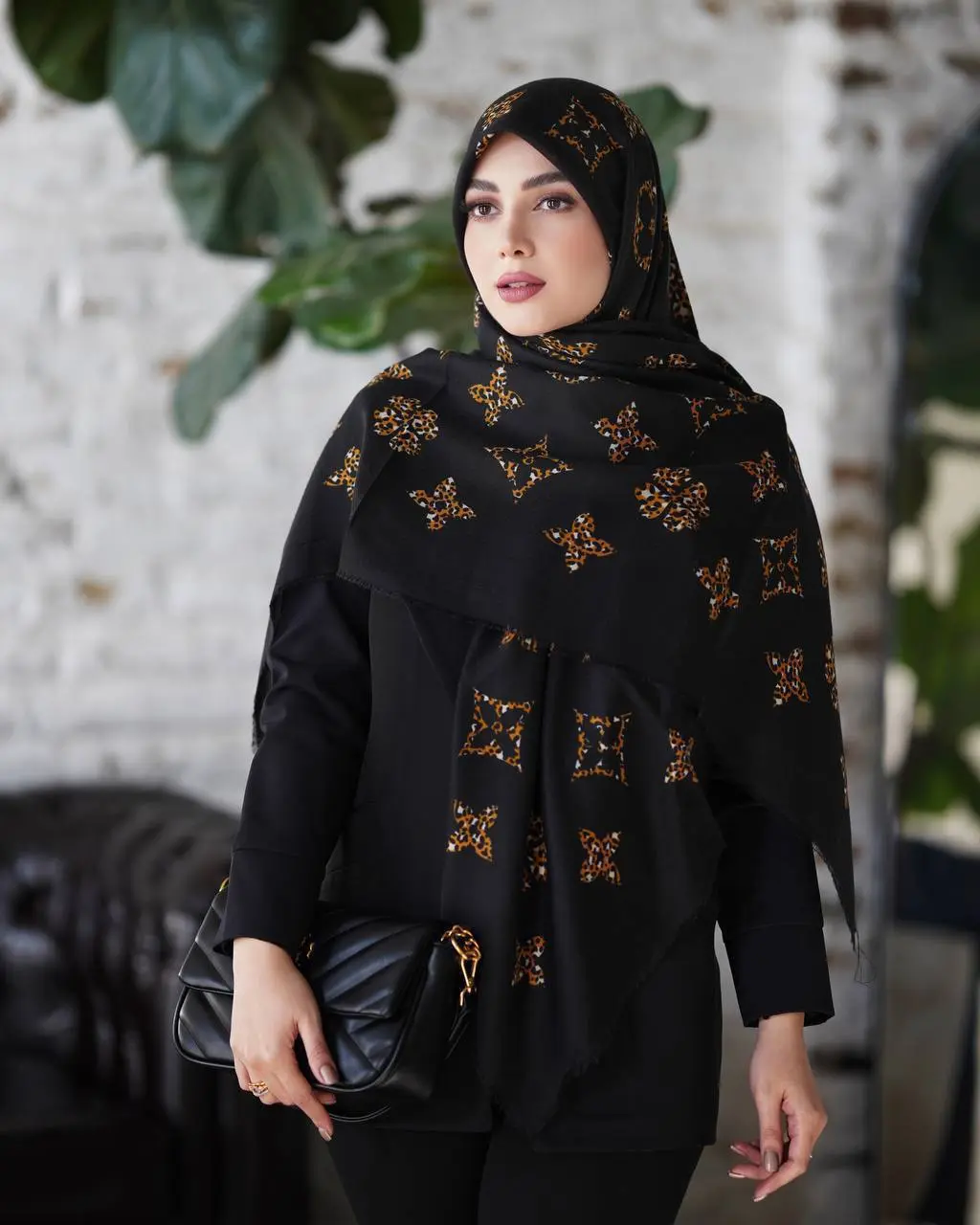 روسری نخ پنبه وارداتی si1120 روسری نخ پنبه وارداتی si1120