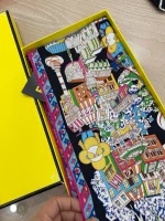 روسری ابریشم توویل Te001-1